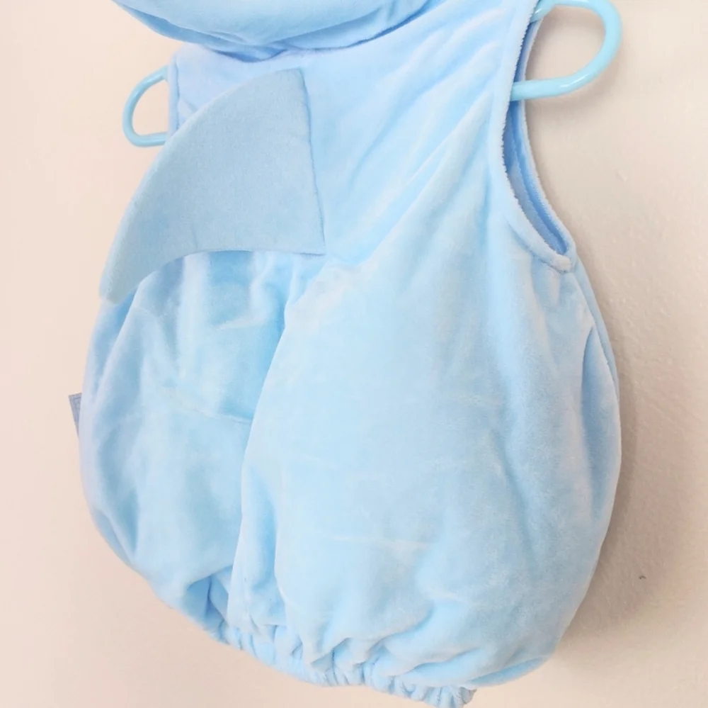 NEW! Baby Shark Unisex Baby Halloween Costume 3-6M Girl Boy One Piece Outfit